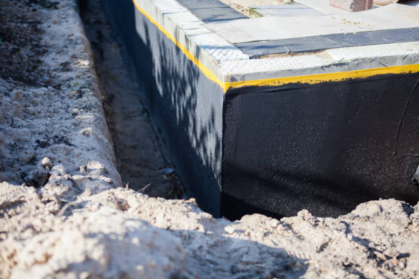 Professional Crawl Space Encapsulation technician working in Mark Center, OH